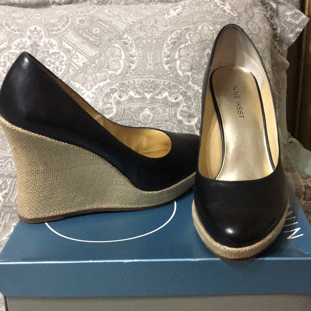 Black Nine West Wedge / Zindelv7.